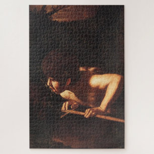 Johannes der Täufer im Brunnen von Caravaggio Puzzle