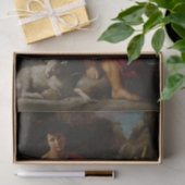 Johannes der Täufer in der Wildnis, Lanfranco Seidenpapier (Geschenk)