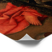 Johannes der Täufer in Meditation Poster (Ecke)