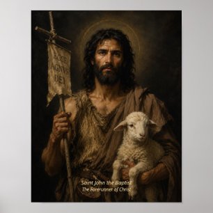 Johannes-der-Täufer-Kunstprint Poster
