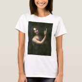 Johannes der Täufer Leonardo da Vinci T-Shirt (Vorderseite)