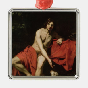 Johannes der Täufer Ornament Aus Metall