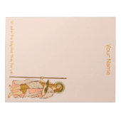 Johannes der Täufer (RLS 06) 8.5"x11" Notizblock (Vorderseite)