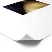 Johannes der Täufer von Leonardo da Vinci Poster (Ecke)