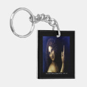 Johannes der Täufer von Leonardo da Vinci Schlüsselanhänger (Vorderseite links)