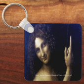 Johannes der Täufer von Leonardo da Vinci Schlüsselanhänger (Vorderseite)