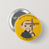 Johannes des Gottes Button (Vorne & Hinten)