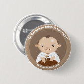 Johannes des Kreuzes Button (Vorne & Hinten)