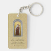 Johannes des Kreuzes Carmelite Schlüsselanhänger (Rückseite)