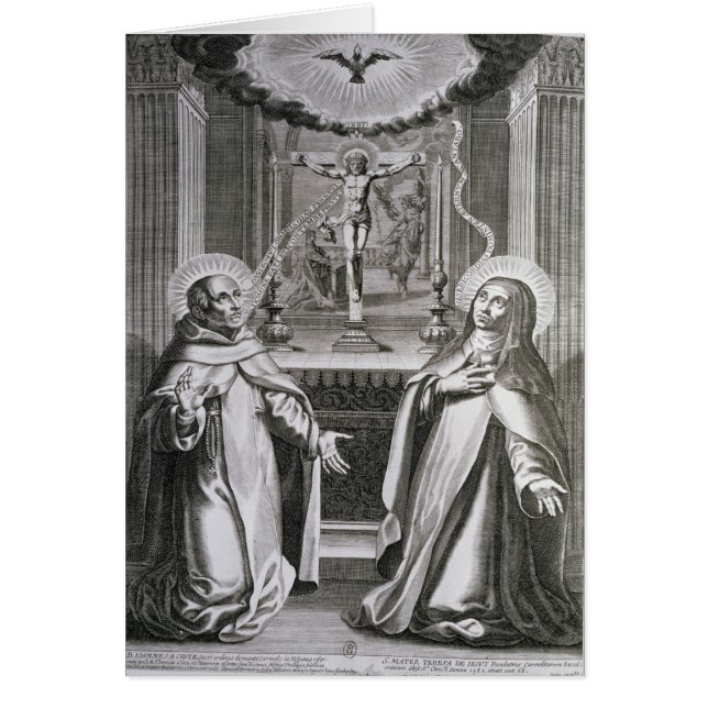 Johannes des Kreuzes und des St Theresa von Avila (Vorne)