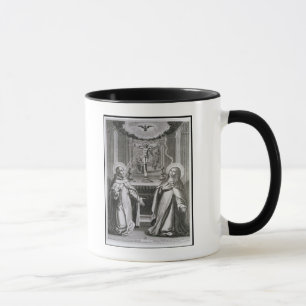 Johannes des Kreuzes und des St Theresa von Avila Tasse