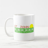Johannes, die US-Jungferninseln Kaffeetasse (Links)