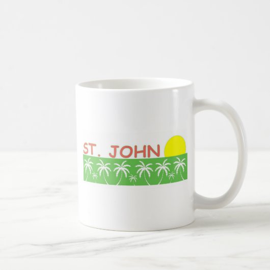 Johannes, die US-Jungferninseln Kaffeetasse (Rechts)