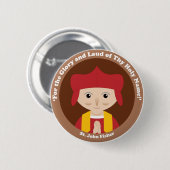 Johannes Fisher Button (Vorne & Hinten)