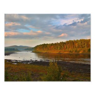 Johannes-Fluss an der Schmalspur in St Francis Fotodruck