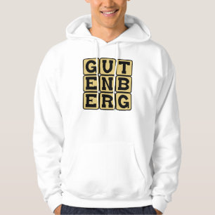 Johannes Gutenberg, deutscher Drucker Hoodie
