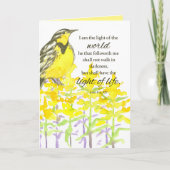 Johannes Licht der Welt Karte (Vorderseite)