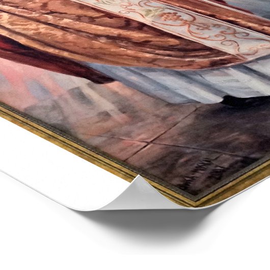 Johannes Paul II. - Geliebter Papst aus Polen. Poster (Ecke)