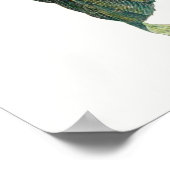 Johannes Teylers Sonnenblume Poster (Ecke)