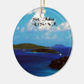 Johannes U.S.V.I. Keramik Ornament (Links)