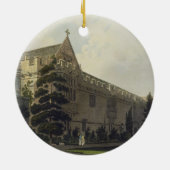 Johannes Uni gesehen vom Garten, illustrat Keramikornament (Hinten)