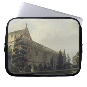 Johannes Uni gesehen vom Garten, illustrat Laptopschutzhülle