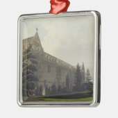 Johannes Uni gesehen vom Garten, illustrat Silbernes Ornament (Links)