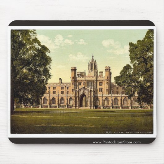 Johannes Uni, Klassiker Pho Cambridges, England Mousepad (Vorne)