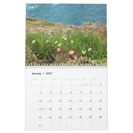 Johannes, USVI Kalender (Jan 2027)