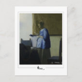 Johannes Vermeer #11 - Fine Art Postkarte (Vorderseite)