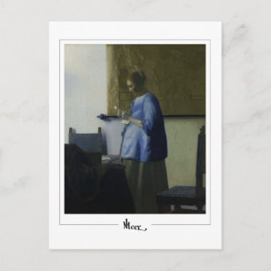 Johannes Vermeer #11 - Kunst Postkarte