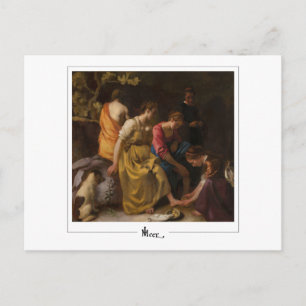 Johannes Vermeer #16 - Feine Kunst Postkarte