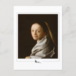 Johannes Vermeer #21 - Fine Art Postkarte