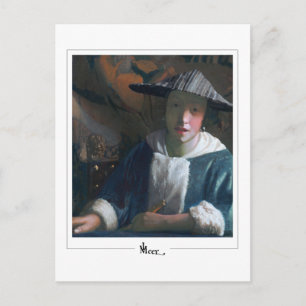 Johannes Vermeer #23 - Feine Kunst Postkarte