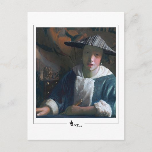 Johannes Vermeer #23 - Fine Art Postkarte (Vorderseite)