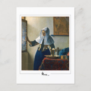 Johannes Vermeer #28 - Fine Art Postkarte