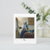 Johannes Vermeer #28 - Fine Art Postkarte (Stehend Vorderseite)
