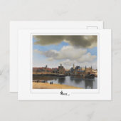 Johannes Vermeer #29 - Fine Art Postkarte (Vorne/Hinten)
