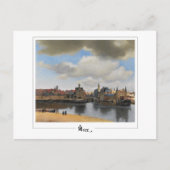Johannes Vermeer #29 - Fine Art Postkarte (Vorderseite)