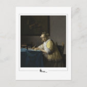 Johannes Vermeer #31 - Fine Art Postkarte (Vorderseite)