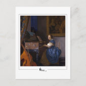 Johannes Vermeer #34 - Fine Art Postkarte (Vorderseite)