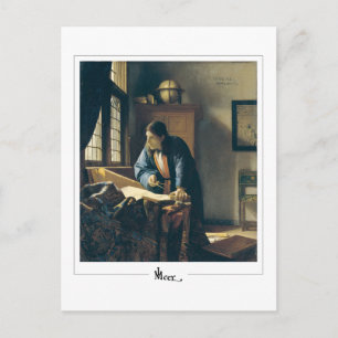 Johannes Vermeer #3 - Fine Art Postkarte