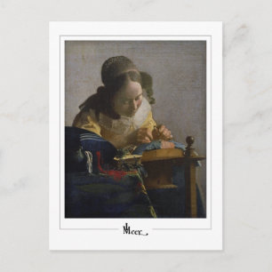Johannes Vermeer #6 - Fine Art Postkarte
