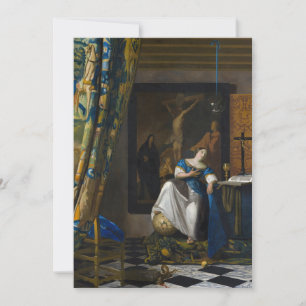 Johannes Vermeer - Allegorie des Glaubens Einladung