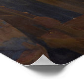 Johannes Vermeer, Allegory of the Art of Painting Poster (Ecke)