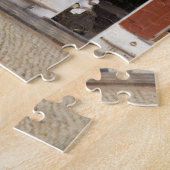 Johannes Vermeer, Ansicht der Häuser in Delft Puzzle (Seite)