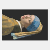 Johannes Vermeer - Auswahl der Meisterwerke Geschenkpapier Set (Vorderseite)