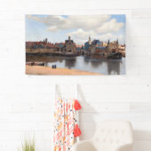 Johannes Vermeer - Blick auf Delft Banner (Insitu)