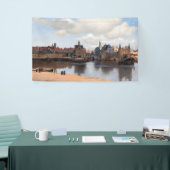 Johannes Vermeer - Blick auf Delft Banner (Messeveranstaltung)