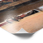 Johannes Vermeer - Blick auf Delft Fotodruck (Ecke)